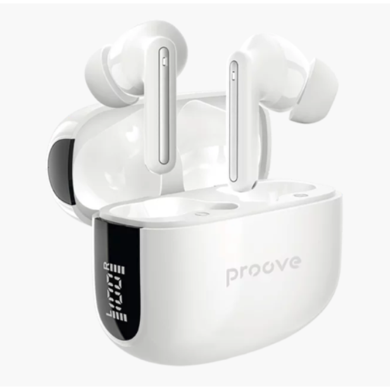Proove Tempo Pro TWS Bluetooth bezvadu austiņas – White